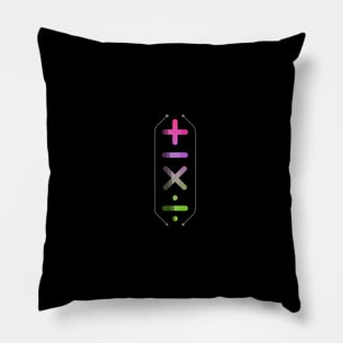 Colorful Math Pillow