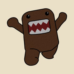 Domo Kun Canvas T-Shirt