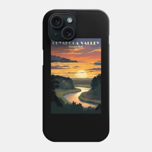 Cuyahoga Valley National Park Travel Poster Phone Case