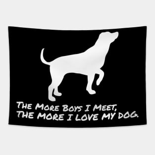 Quote For Dog Lovers Tapestry