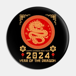 Happy Chinese New Year 2024 - Year of the Dragon Pin