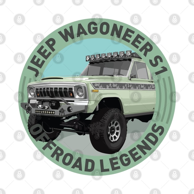 4x4 Offroad Legends: Jeep Wagoneer SJ by OFFROAD-DESIGNS