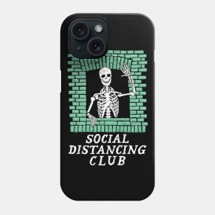 Social Distancing Club Phone Case