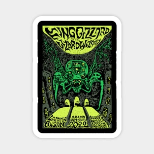 King Gizzard & Lizard Wizard Spider Magnet