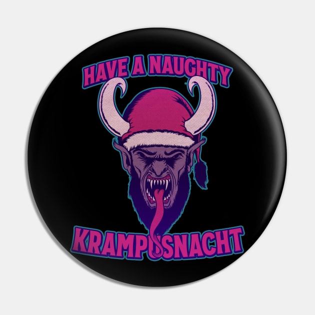 Krampusnacht Pin by kickpunch