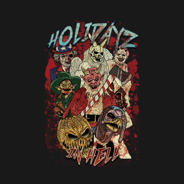 HOLIDAYZ IN HELL HHN HOLLYWOOD Holidayz In Hell Kids TShirt