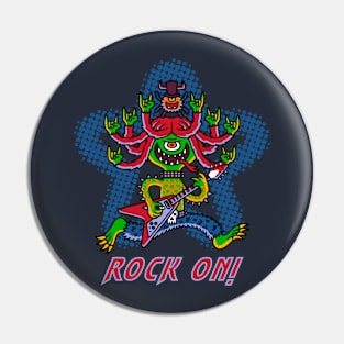 Rock on! Pin