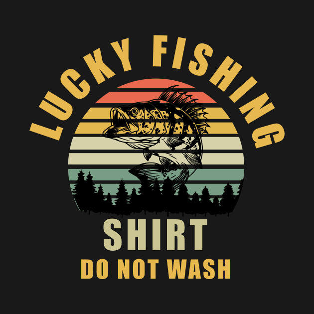 Lucky Fishing Short Do Not Wash by DreamPassion