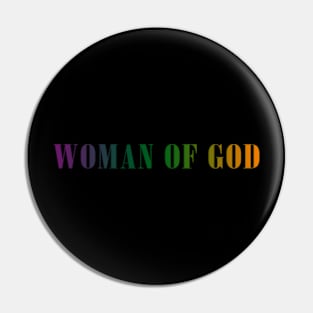 Woman Of God - Woman motivational Pin