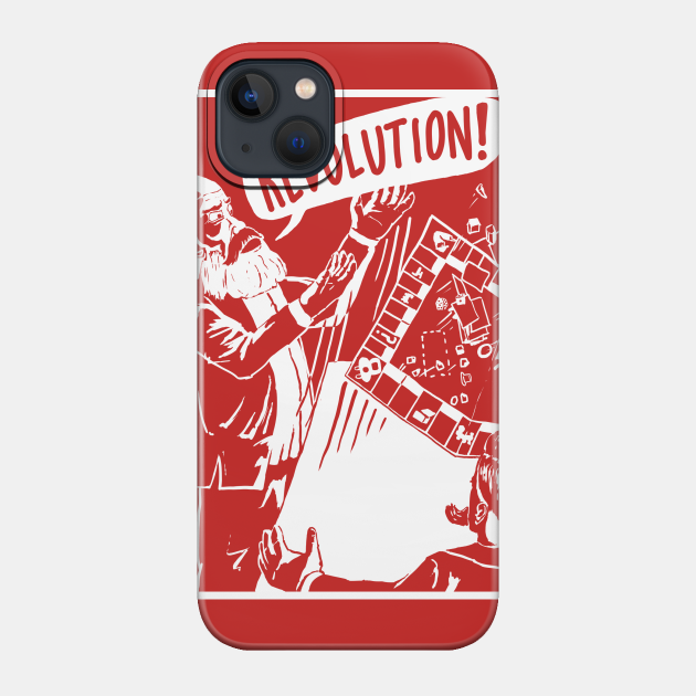 Marxist Monopoly (no text) - Marx - Phone Case