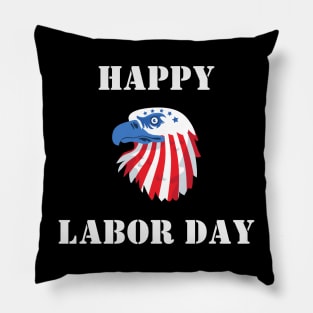 Happy Labor Day Pillow