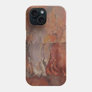 Study of Rocks, Petra by Frederic Edwin Church Phone Case