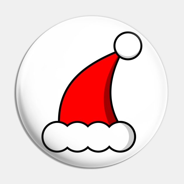 Santa Claus Hat Pin by psanchez