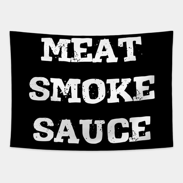 Meat Smoke Sauce Tapestry by Emma