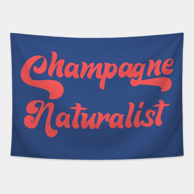 CHAMPAGNE NATURALIST Tapestry by Inner System