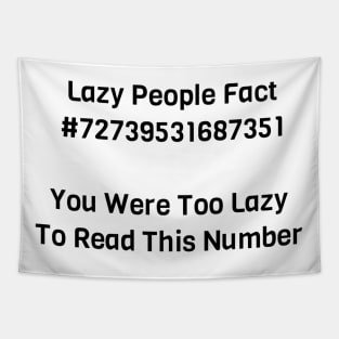 You Were Too Lazy To Read This Number Tapestry