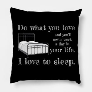 Do what you love... Pillow