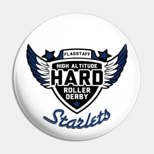 High Altitude Roller Dark Sky Starlets Logo Pin