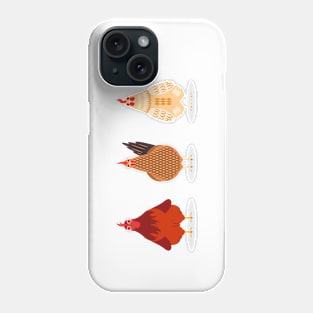 Three Cute Chickens Phone Case