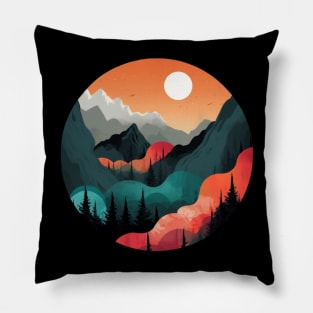 Mountains Pillow