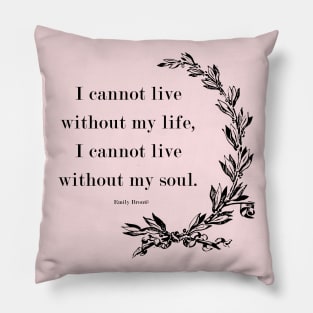 Wuthering Heights - Floral Design Pillow