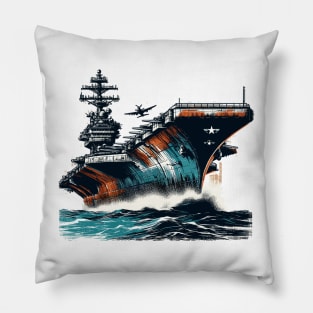 Aircraft Carrier Pillow