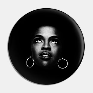 Lauryn Hill Young Vintage Pin