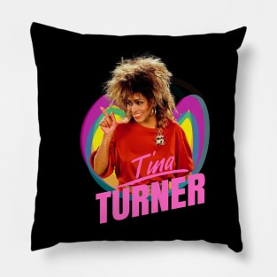 TINA TURNER 80s Pillow