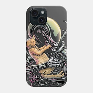 Alien and Cat 88051 Phone Case