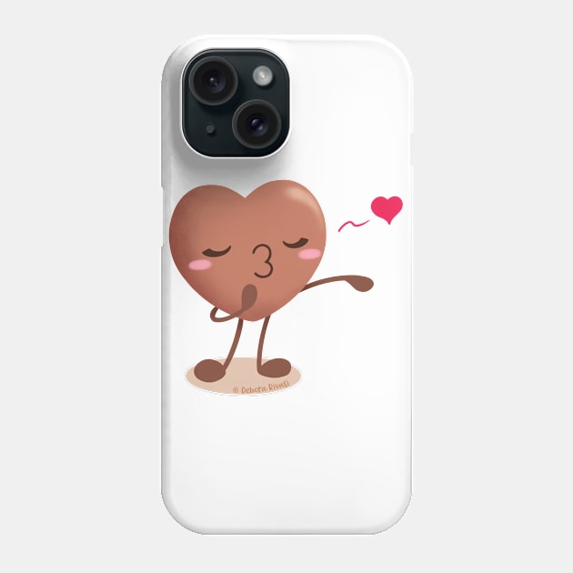 Lovely chocolates - Sending kisses Phone Case by SilveryDreams