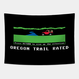 Oregon Trail Rated Tapestry