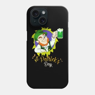 get beer happy st patricks day Phone Case