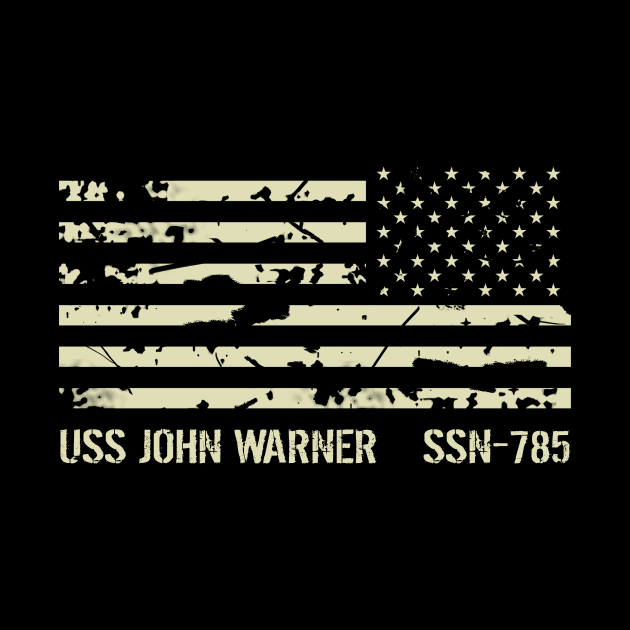 USS John Warner by Jared S Davies