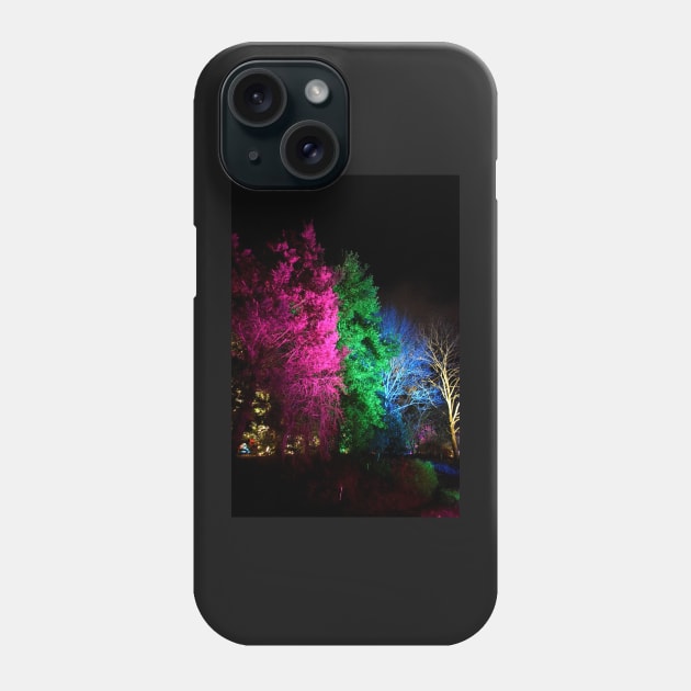 Winter Lights Phone Case by searchlight