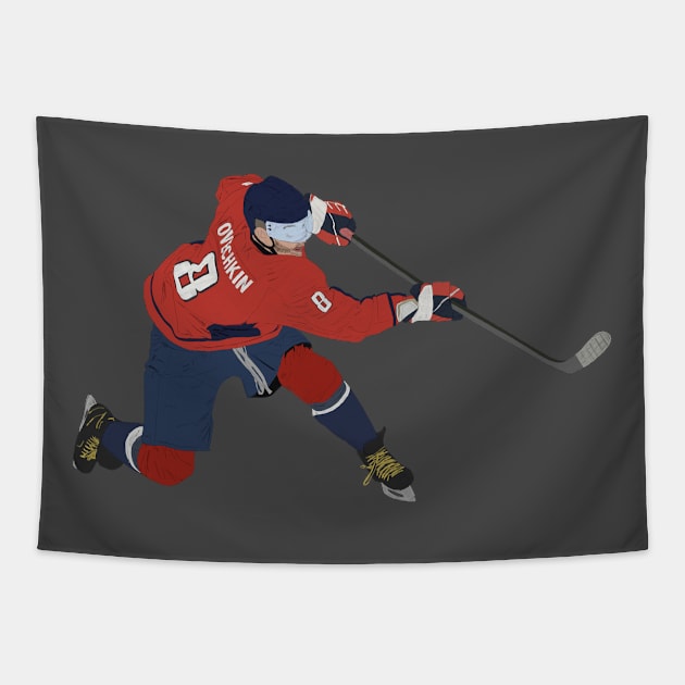 Ovechkin Tapestry by Ferrajito