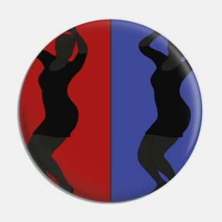 Dance Dance Girl Pin