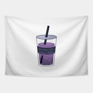 Purple Bubble Tea | Boba Tea | Incubuss Fashion Tapestry