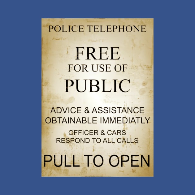 Police Public Call Box by Celtic Morrigan