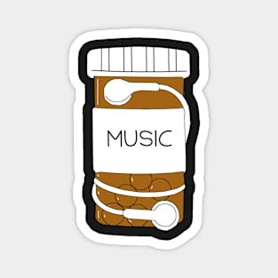 Music is my Medicine Magnet