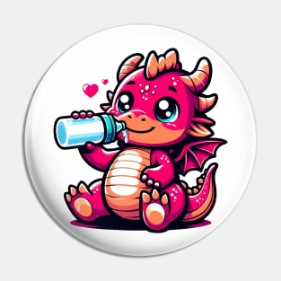 Adorable Baby Dragon Pin