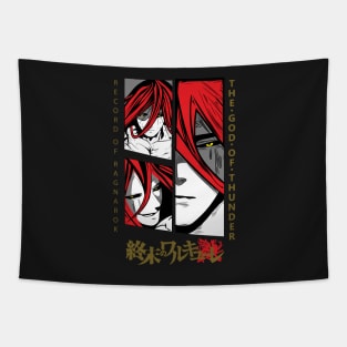 God of thunder Tapestry