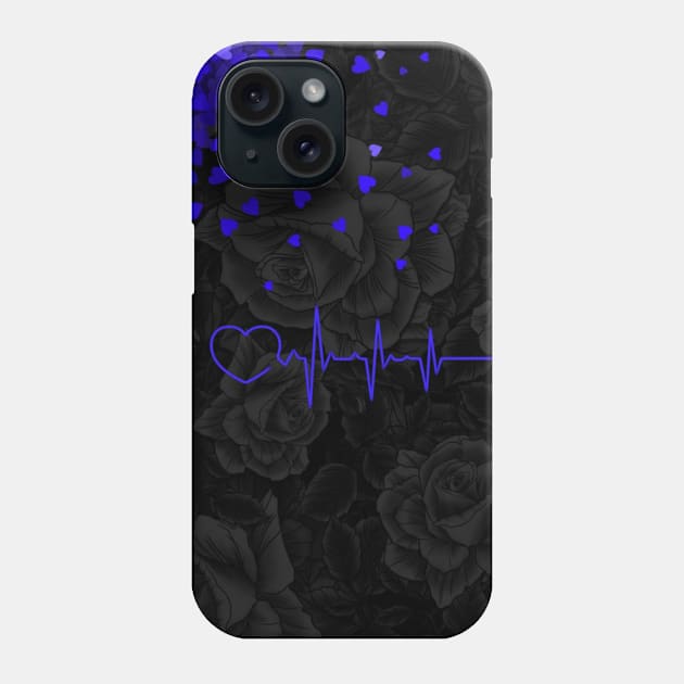 Blue Valentine  Love Phone Case Gift For Special Day Phone Case by ARIMAID