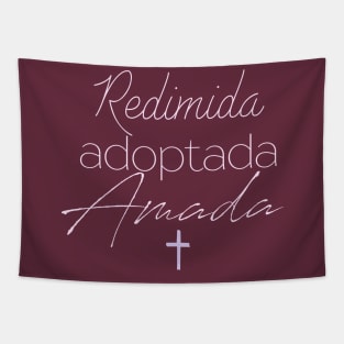 Redimida, Adoptada, Amada Tapestry