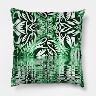 Green Vines Ivy Tattoo Pillow