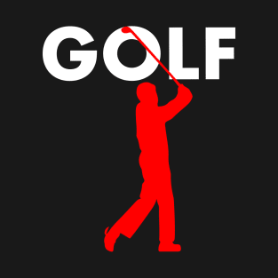 Golf shirt in retro vintage style - gift for golfers and golfers T-Shirt