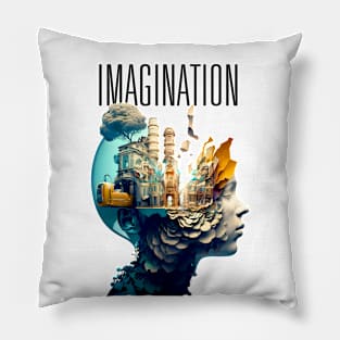 Imagination: The Dance of Imagination Where Wonders Are Born Pillow