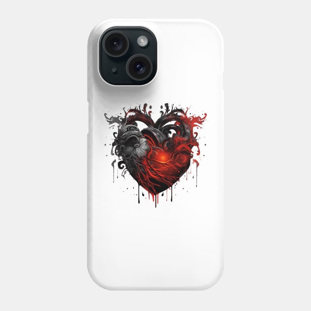 Darkness My Love Phone Case by apsi