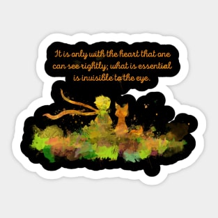 le petit prince sheep and box Sticker for Sale by lehlehcar