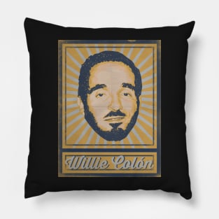 Willie Colón Poster Pillow