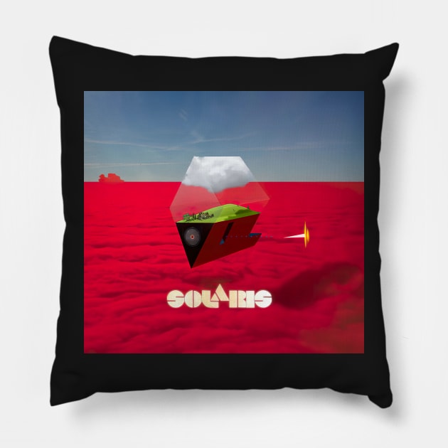 Solaris Pillow by AlexJayBrady